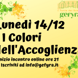 i colori dell'accoglienza un anno con gefyra