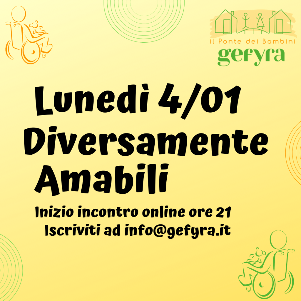 Diversamente Amabili un anno con gefyra