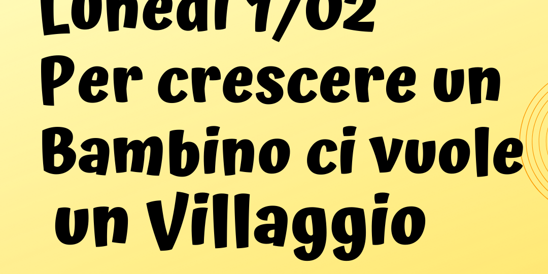 Un Villaggio per un Bambino un anno con gefyra