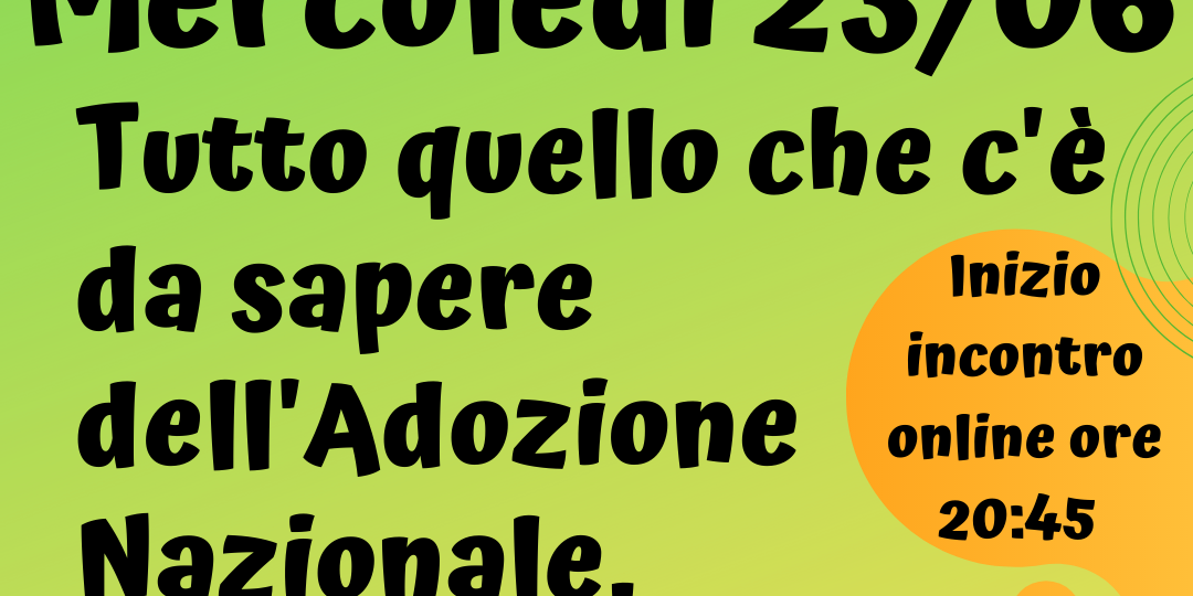 Adozione nazionale: tutto quello che c'è da sapere