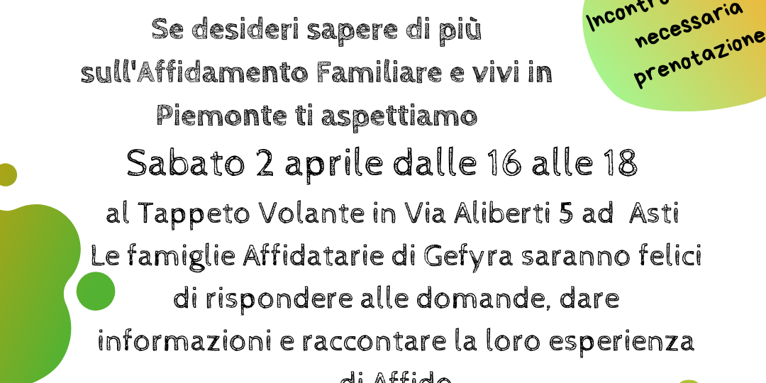 sul tappeto volante con gefyra piemonte