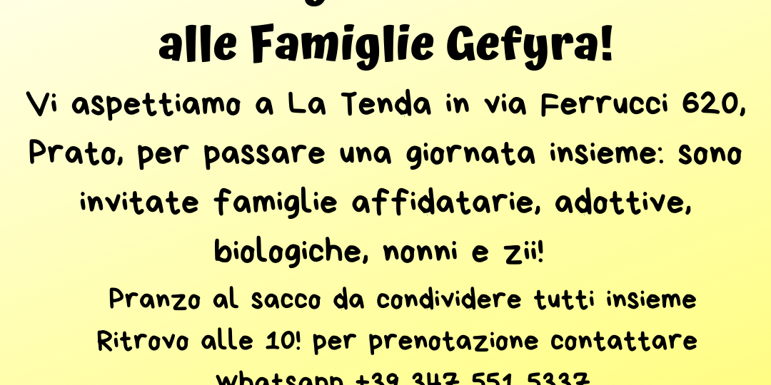 Locanina giornata per le famiglie Gefyra