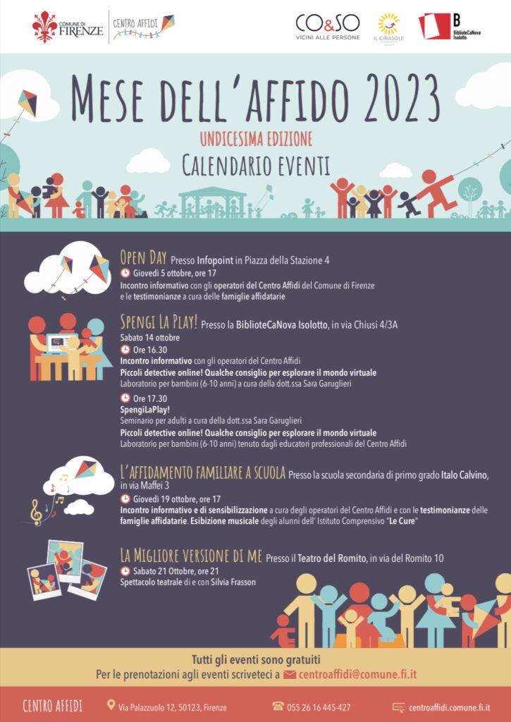 Calendario eventi firenze